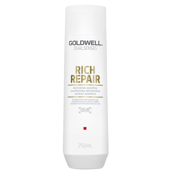 goldwell dualsenses rich repair restoring shampoo 250 ml.