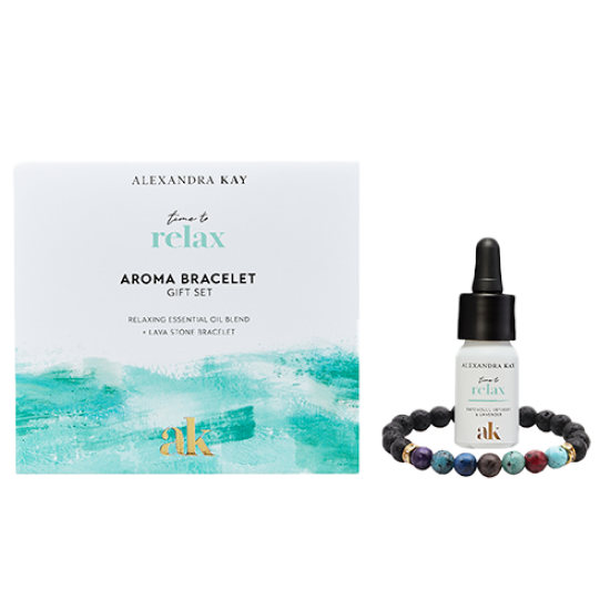 Green People Alexandra Kay Time To Relax Aroma Bracelet Gift Set (1 sæt)