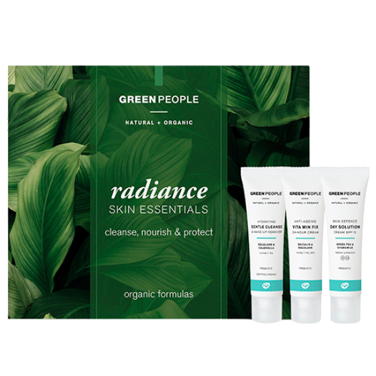 Green People Radiance Skin Essentials (1 sæt)