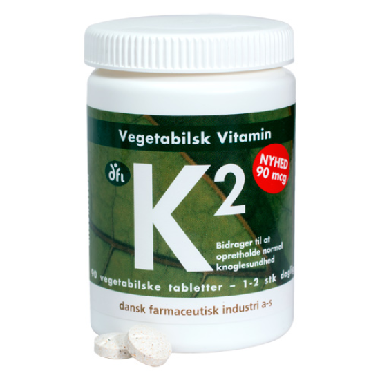 Grønne Vitaminer K2-vitamin 90 mcg 90 kapsler