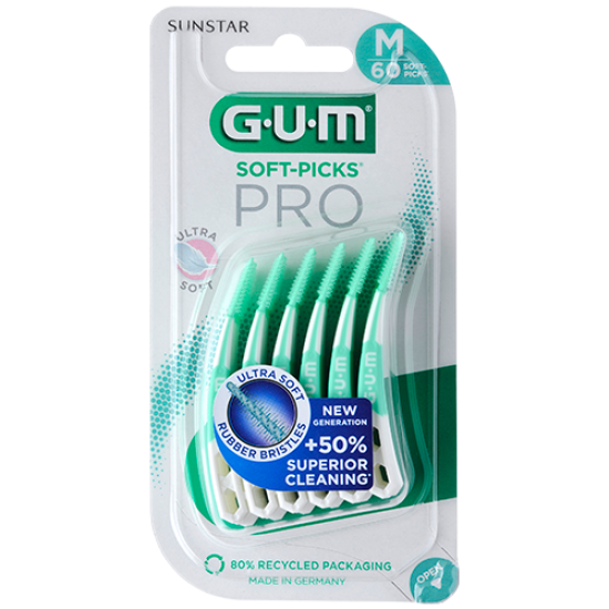 GUM Soft-Picks Pro Medium (60 stk) 