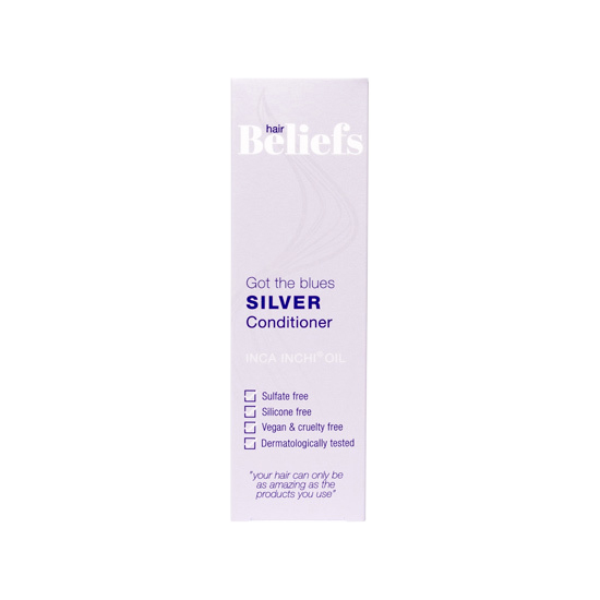 hair beliefs got the blues silver conditioner 200 ml.