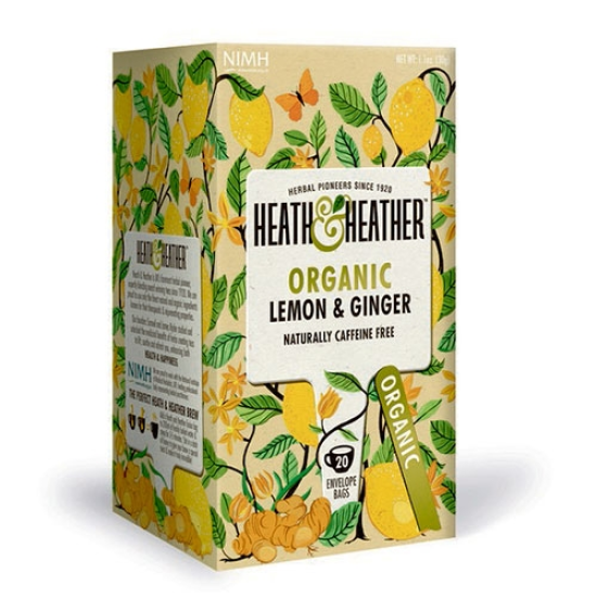 Heath & Heather Lemon & Ginger Ø 20 breve.