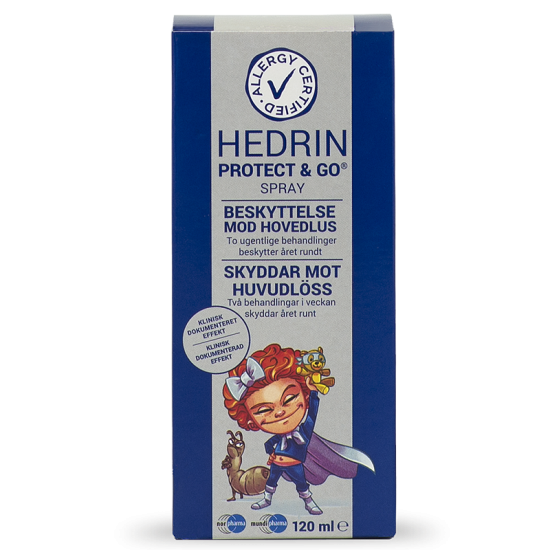 Hedrin Protect & Go Spray 120 ml.