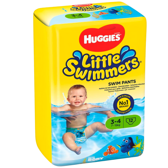 Huggies Little Swimmers Medium 7-15 Kg (12 stk)
