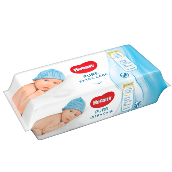 Huggies Wipes Pure Extra Care (56 stk)