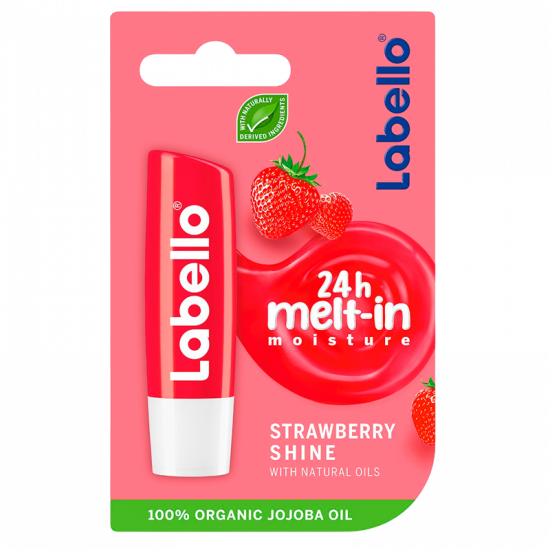 Labello Fruity Shine Strawberry (1 stk)