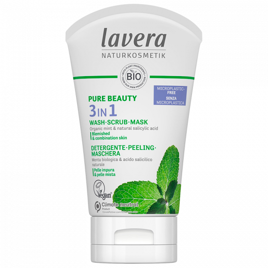 Lavera 3-in-1 Wash-Scrub-Mask (125 ml)