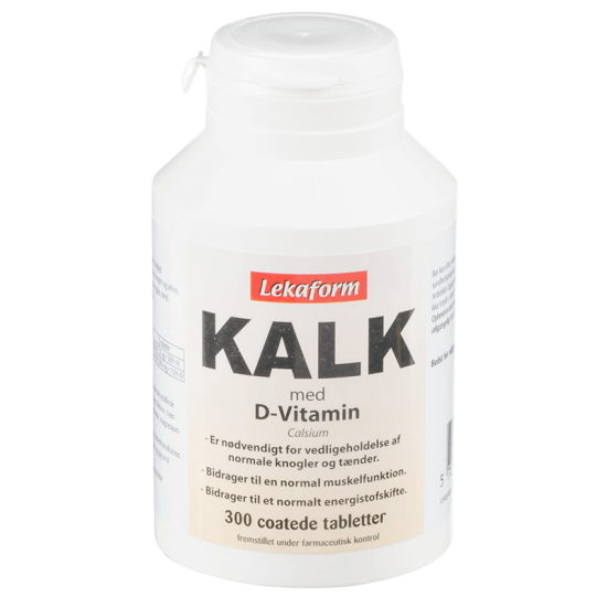Lekaform Kalk med D-vitamin (300 tab)