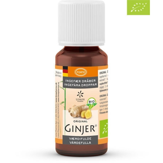 Lime Pharma GINJER® Ingefær Dråber FORTE Ø (20 ml)