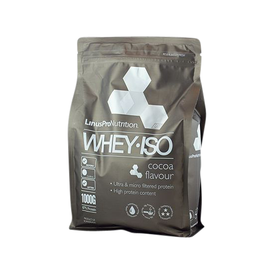 linuspro nutrition whey iso cocoa 1000 g.