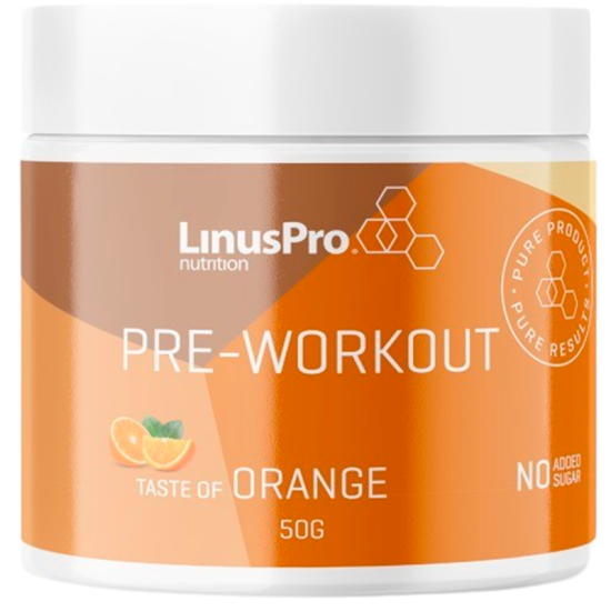 LinusPro Pre-workout Appelsin (50 g)