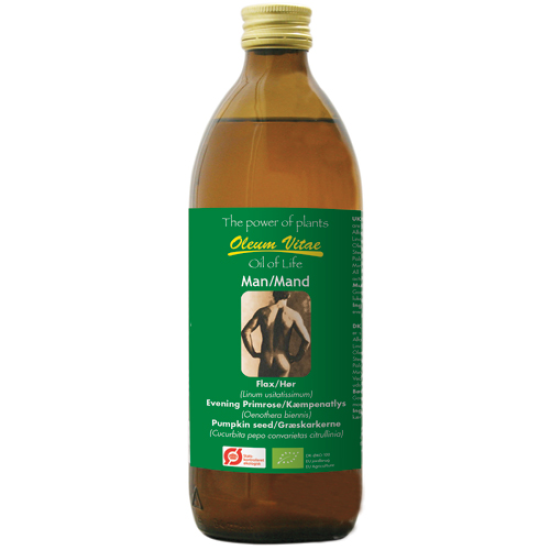 Livets Olie - Oil of life Mænd omega 3-6-9 Ø (500 ml)