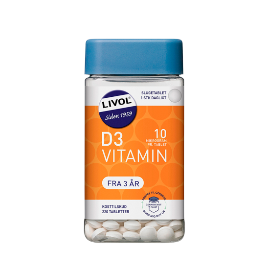 Livol Vitamin D3 (220 tabl)