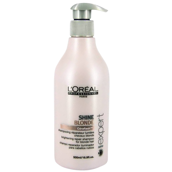 loreal pro serie expert shine blonde shampoo 500 ml