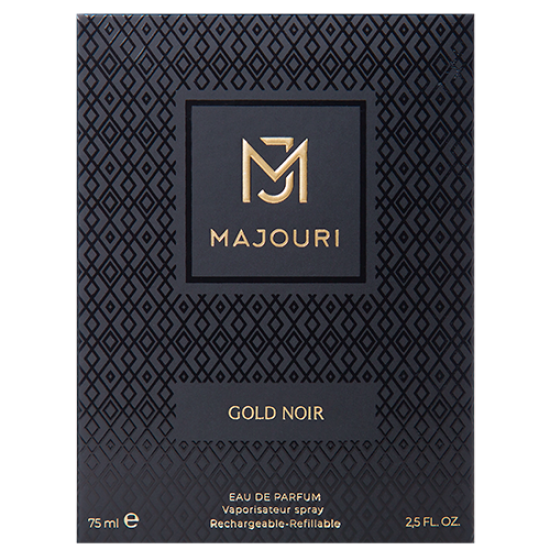 Majouri Gold Noir Eau De Parfum Unisex (75 ml)