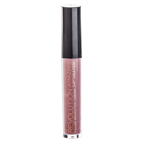 makeup revolution amazing lipgloss nude shimmer 2.5 ml.