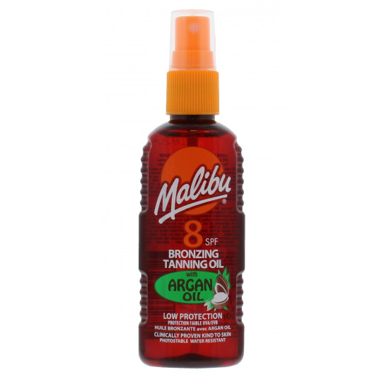 Malibu Bronze Tanning Oil Spray With Argan Oil SPF 8 100 ml.