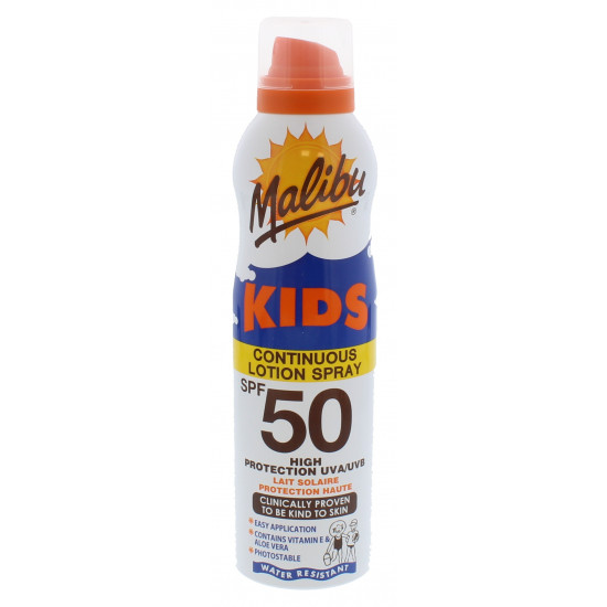 Malibu Kids Continuous Spray Lotion 175 ml.
