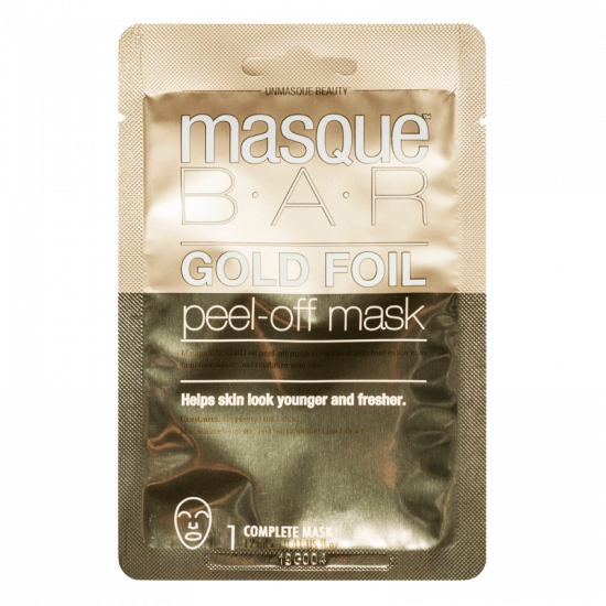 MasqueBar Foil Masque Gold Peel-Off Mask (12 ml)
