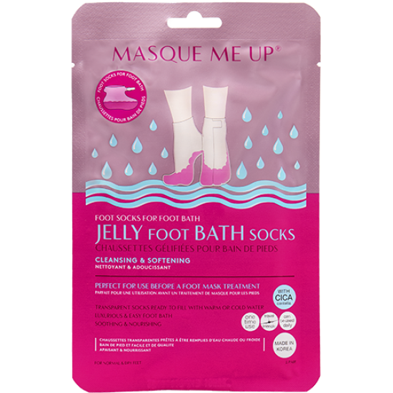 Masque Me Up Jelly Foot Bath Socks (1 sæt)