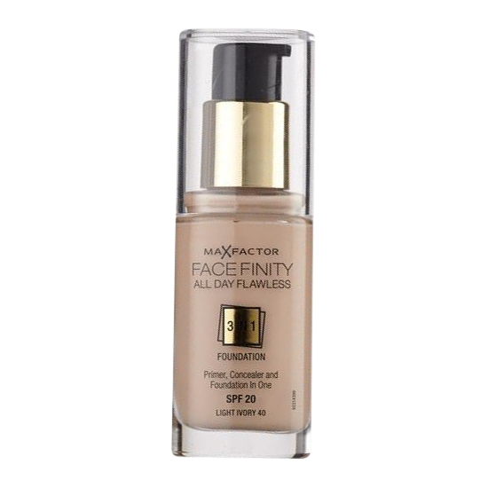 Max Factor Facefinity 3in1 Foundation 40 Light Ivory 30 ml.