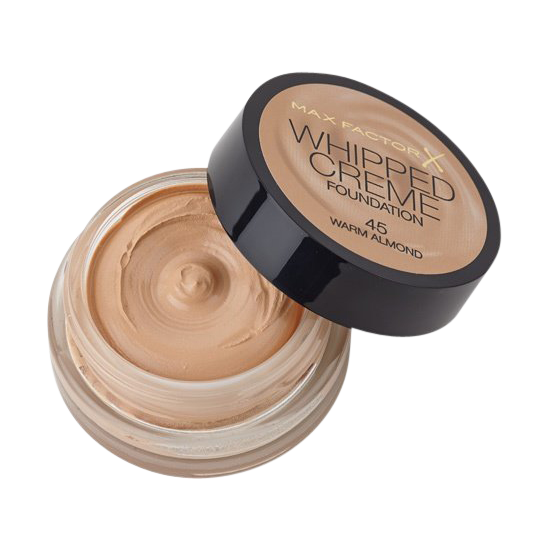 max factor whipped creme foundation 45 warm almond