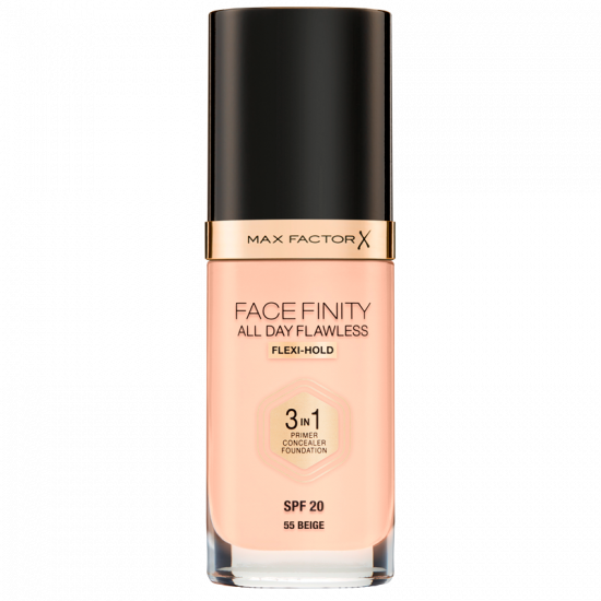 Max Factor All Day Flawles 3in1 Foundation N55 Beige (30 ml) 