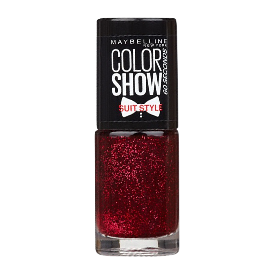 maybelline color show nail polish red reaction 7 ml.