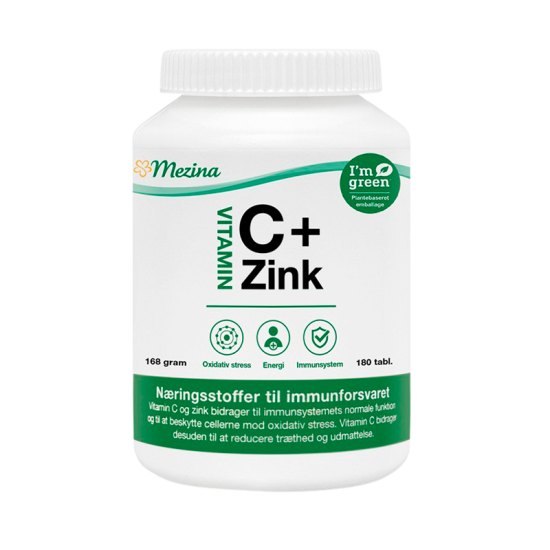 Mezina Vitamin C + Zink (180 tab)
