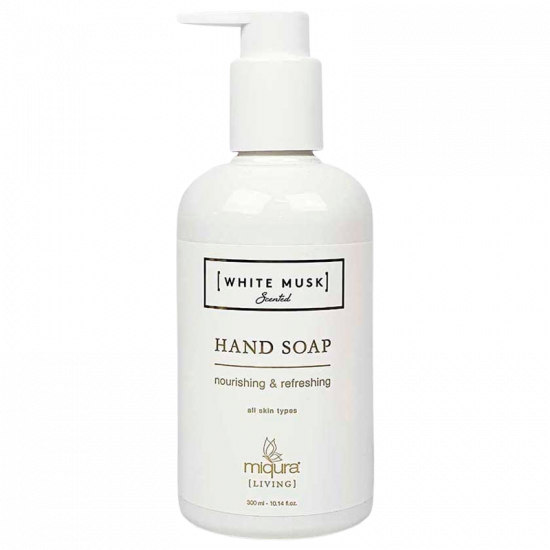 Miqura Living White Musk Hand Soap (300 ml)