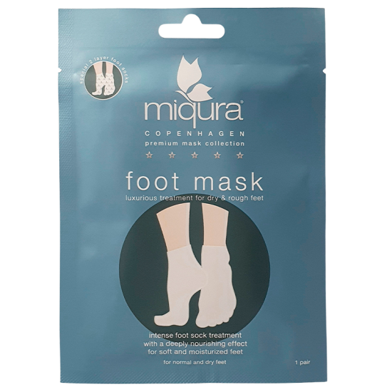 Miqura Care Premium Foot Mask (1 sæt)