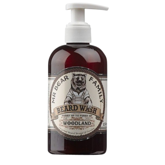 mr bear family beard wash woodland 250 ml