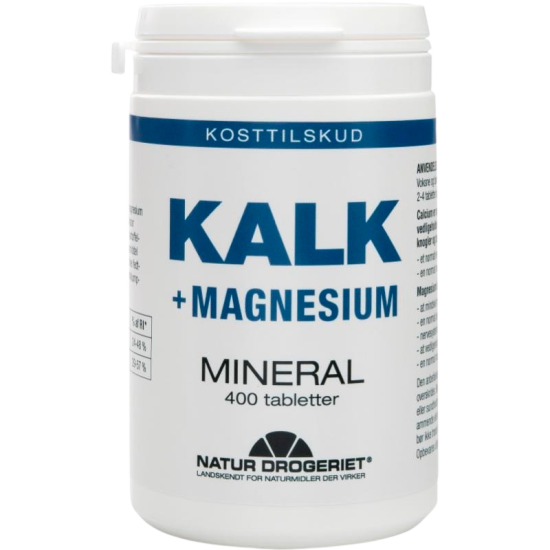 Natur Drogeriet Dolomit Magnesium/Calcium (400 tabletter) 