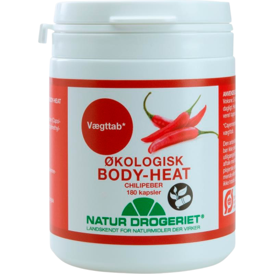 Natur Drogeriet Body Heat - Økologisk 180 kaps