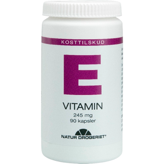 Natur Drogeriet E-Vitamin 245 mg (90 kaps)