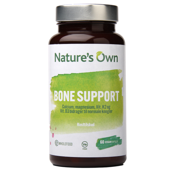 Natures Own Bone Support Wholefood (60 kaps)