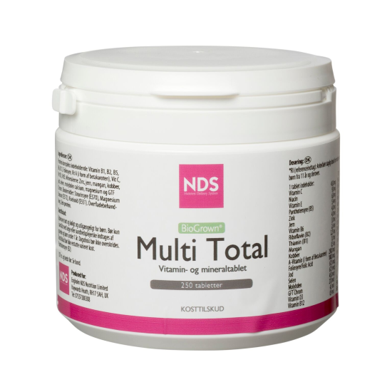 NDS Multi Total Multivit Mineral 250 Tab