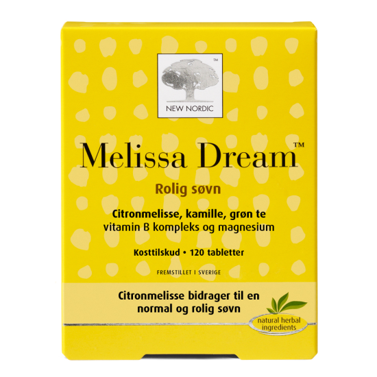 New Nordic Melissa Dream (120 tabletter)