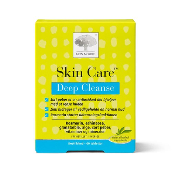 New Nordic Skin Care Deep Cleanse (60 tab)