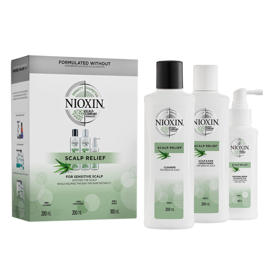Nioxin Scalp Relief Kit Sensitive Dry & Itchy Scalp (1 sæt)
