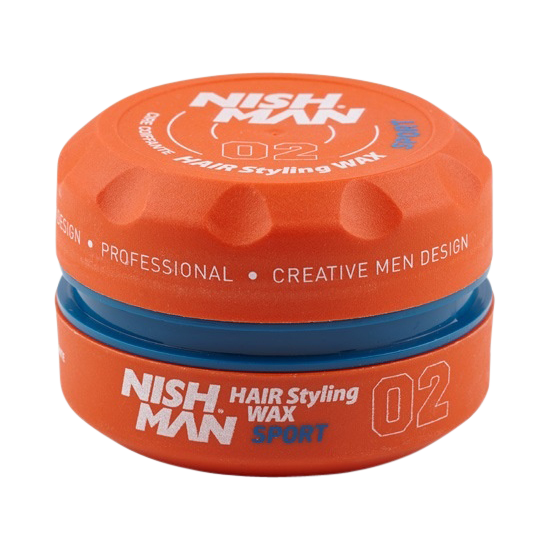nish man 02 hair styling wax sport 150 ml.