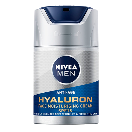 Nivea Men Hyaluron Ansigtscreme SPF 15 (50 ml)