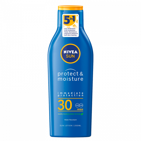 Nivea Protect & Moisture Lotion SPF 30 (200 ml)