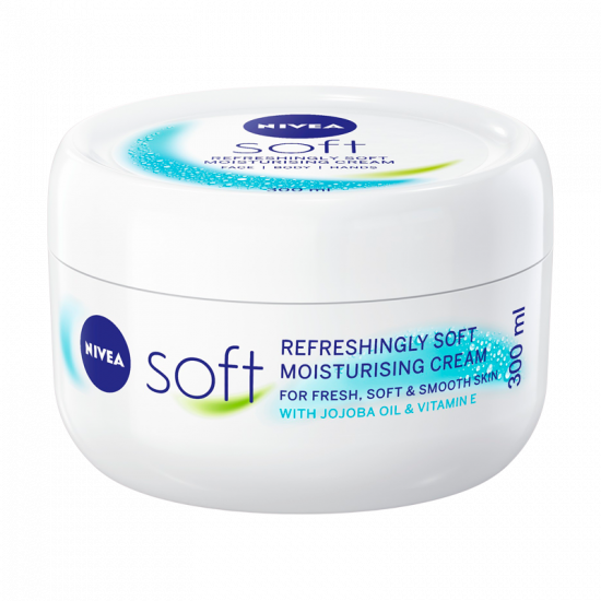 Nivea Soft Moisturising Cream (300 ml)