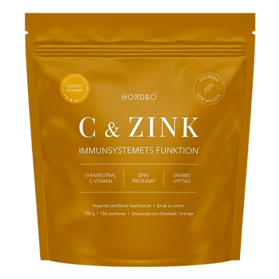 Nordbo C-Vitamin & Zink Instant Powder (150 g)