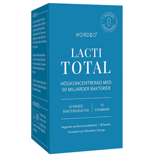 Nordbo Lacti Total (30 kaps)