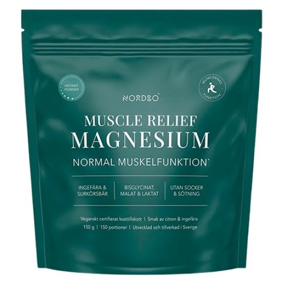 Nordbo Muscle Relief Instant Magnesium (150 g)
