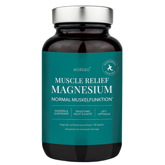 Nordbo Muscle Relief Magnesium (90 kaps)