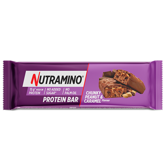 Nutramino Proteinbar Chunky Peanut & Caramel (55 g)